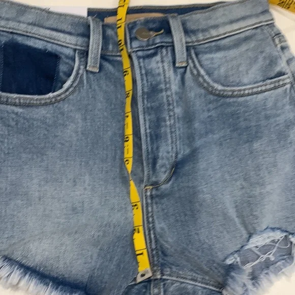 🛑SOLD🛑 NWT JOE’S Alex Denim Cut Off Shorts Blue Size 25 - Picture 13 of 14
